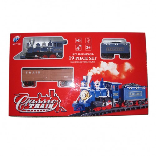 Orbit Christmas Smoking Musical Railway Train Toys