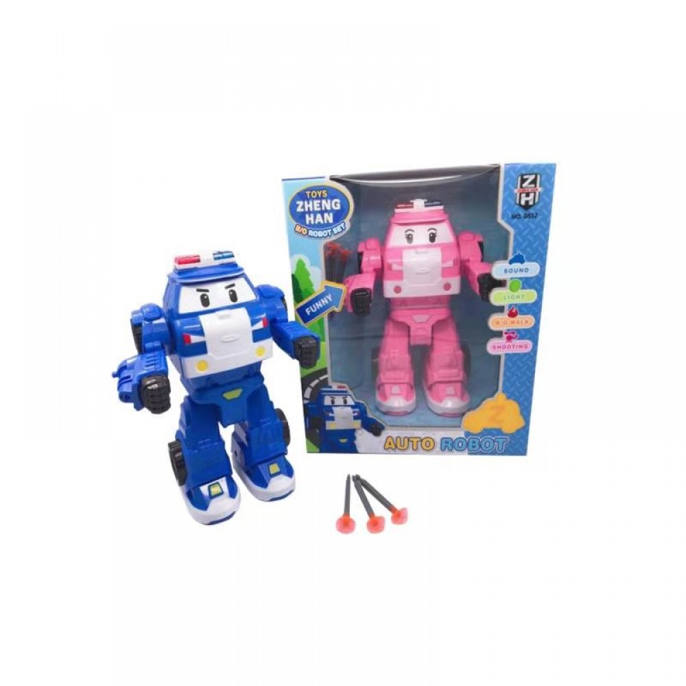 Set Toys Robocar Poli Transformation