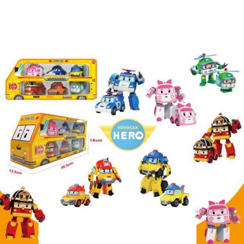 Robocar Poli Deluxe Transform