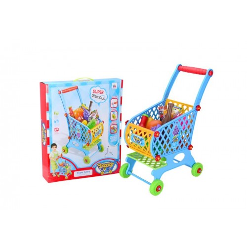 Mini Shopping Cart Trolley Set