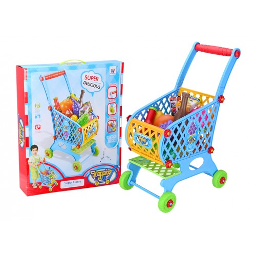 Mini Shopping Cart Trolley Set